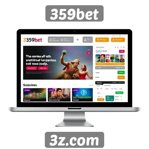 Análise do design e interface do site 359bet