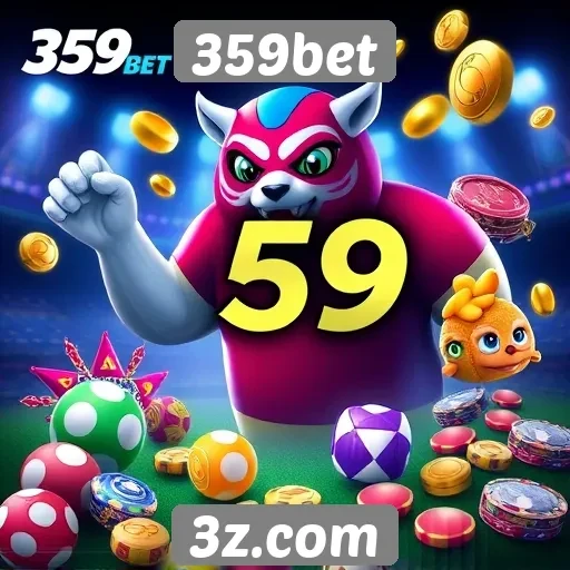 Variedade de jogos disponíveis na 359bet